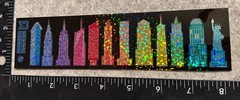 Pipsticks Stickers Glitter Skyscrapers Buildings New York City NYC Pipstickers