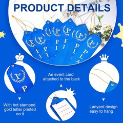1st Place Quality Award Ribbons First Place Ribbon Blue Winner Ribbons Metall…