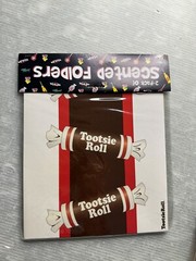 vintage TOOTSIE ROLL / JUNIOR MINTS SCENTED FOLDERS scratch & sniff / NEW