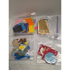 Scrapbooking Card Making Supply Lot Colorbok Vellum Rub-ons Christmas Birthday