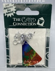 The Card Connection Charming Thoughts Birthday Fun Metal Embellishments 1990s