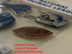 CLEVELAND BROWNS Football NFL Uniform 3D Sticker Set Scrapbooking Card Making