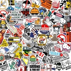 150pcs Funny Stickers for Adults Prank Meme Hilarious Sticker Pack for Laptop Ha