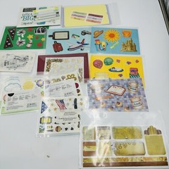 Creative Memories Lot 60+ Packets Stickers Mini Album ABC 123 Epoxy Vellum READ