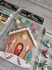 Sticker Lot Christmas Scrapbooking 3D Stickers Holiday Winter RARE Jolee’s #138