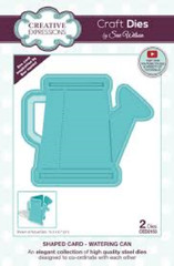 Creative Expressions Metal Die – SHAPED CARD – WATERING CAN
