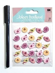 Sea Shells Jolee’s Stickers Scrapbooking Card Journal Planner