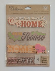 Home Sweet Home Our House Scrapbooking Stickers By Life’s Little Occasions RARE