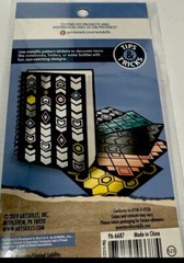 Pattern Stickers Modern Metallics For Journaling, Notebooks, Water Bottles Etc.
