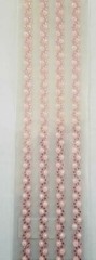 CraftbuddyUS CB117PK – 4 Self Adhesive Rhinestone Stripes, Color – PINK