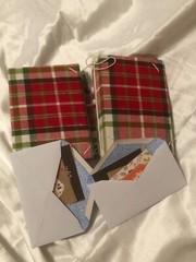 Plaid Fall Autumn Handmade Junk Journal