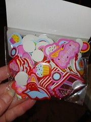 FOAMIES STICKERS,sweet treats,11 pkgs,darice,97pcs each pkg,unused,valentine .