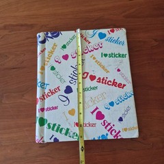 Vintage 1980s Sticker Album Book Puffy Scratch N Sniff Cabbage Patch Rainbow