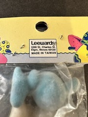 Lee Wards Flocked Crafting Bunnies Miniature Vintage 2 Packs NOS