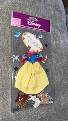 Disney+Jolee’s Boutique~Snow White~Princess~Fabric Dress~Dimensional Sticker~NIP