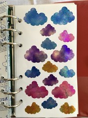 Stickopotamus Sticker 6-Ring Binder Album With 24 Stickers Pages