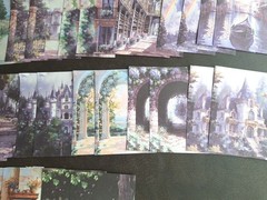 100Pc Scrapbooking Craft Paper Pack Occurred In Summer Mansions Very Nice