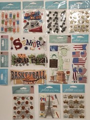 JOLEE’S BOUTIQUE Creative Touch Lot of 25 Dimensional Scrapbooking Stickers