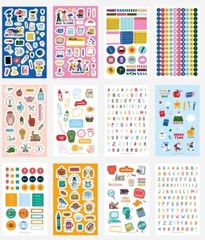 998+ STICKERS Disney Themed, LION KING SIMBA FROZEN ELSA ANNA Mickey Mouse +