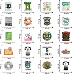 120Pcs Boys of Tommen Series Stickers for Fans Gifts Romance Hockey Binding 13 M