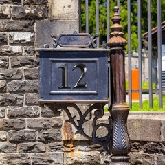 10 Pcs 3D Self-Adhesive House Numbers 0-9 for Mailbox, Door, Street Address Sign