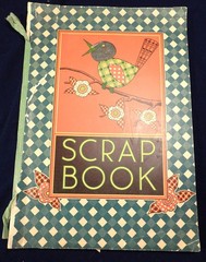 Vtg 1930s Magazine SCRAPBOOK Pages Illustrations Mixed Media Collage Paper Art