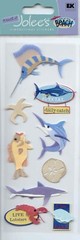 Vintage Jolee’s SEALIFE NORTH Beach Theme 3-D Stickers 66688 FAST FREE ship!