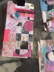 Unique Handmade Ephemera, Scrapbook,Junk Journal,tag,embellishment Mixed Media