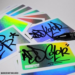 Montana Cans Hologram Egg Shell Sticker Pack 50 Stickers for Street Art