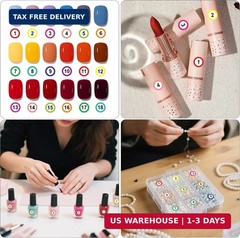500 PCS Number Stickers 1-50 – 10 Colors 1 Inch Round Dot Number Stickers for Cl