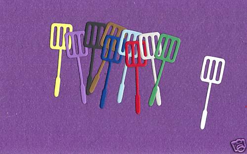 Baking SPATULA cooking die cuts scrapbook cards