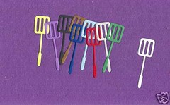 Baking SPATULA cooking die cuts scrapbook cards