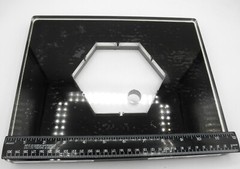 AccuCut Jumbo Acrylic Hexagon #1 Clear Cuts Die – 11 3/4″x 9 3/4″x 1″