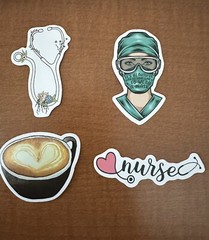Nurse/Healthcare Stickers Set Of 10