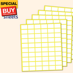 (900 Pack) 0.75″ x 0.5″ – Price Stickers, Small White Labels Stickers