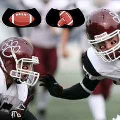 150 Pairs Sports Eye Strips Breathable Baseball Eye Strips for Football Softball