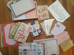 Project life, scrapbooking. Huge lot of supplies. Becky Higgins, studio calico