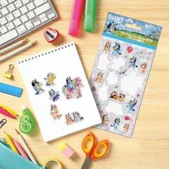 Bluey & Bingo Holographic Stickers Pack Sticker Sheet – 4 Sheets of stickers