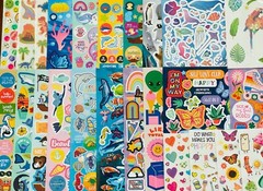 275+ STICKER Lot, Sandylion Hallmark Crafters Corner American Greetings TREND