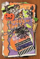 Halloween Junk Journal Supplies – 50+ Piece Lot – Ephemera Modern & Vintage Fun