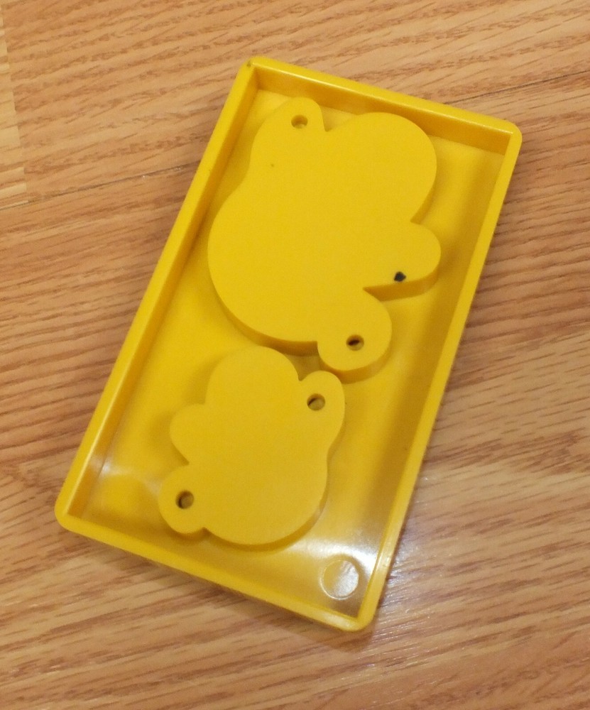 Individual Genuine Sizzix Black & Yellow Die Cuts For Crafting / Scrapbooking