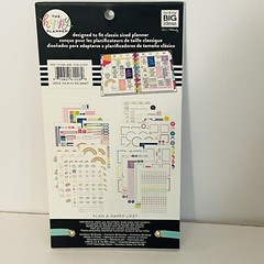 Happy Planner Neon Lights Theme Sticker Book 922 Pieces NEW
