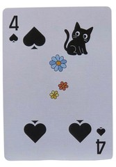 Black Kitties Cats Hiding in Flowers for Junk Journal Scrapbook Arts & Crafts S5