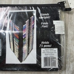 Crop In Style Pen Caddy New! Holds 75 Pens!