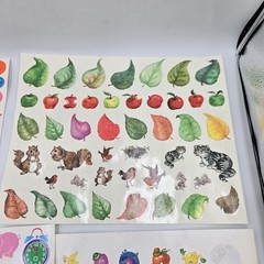 Vintage Highlights For Children Stickers Smileys Nature Fruity Animals