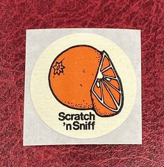 Vintage 3M 80s Matte Scratch And Sniff Sticker $0.99 Shipping Available