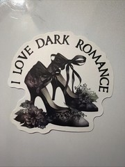 Sticker I Love Dark Romance Booktok 2.5” X 2.5 ”