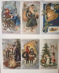 Christmas Junk Journal Ephemera Embellishments Pages Scrapbooking Antique 20+pgs