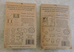 Paper Reflections Corrugated Die Cut Bonus Packs: Summer Garden, Day at the Zoo