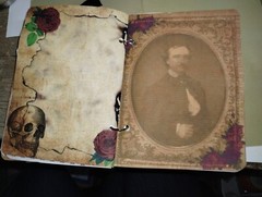 Edgar Allen Poe Junk Journals Scrapbook USA Seller